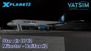 HARD LANDING in Halifax | Star Air Boeing 767-200SF | FMO - YHZ | X-Plane 12