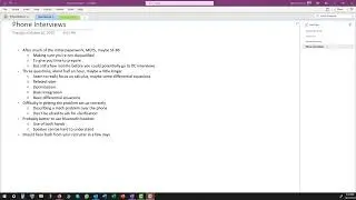 NUPOC VSG Discussion #4 - Phone Interviews