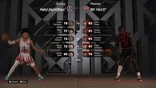 NBA2kplayercreations Finest European Tour: Game 8 vs Paris Basketball