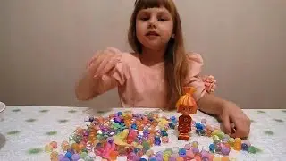 фиксики новые серии 2016 года. Выращиваем шарики Орбиз. ORBEEZ balls growing in water New