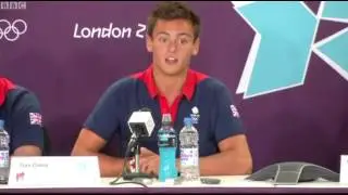 Tom Daley admits to enjoying Olympic pressure