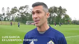 Luis Garcia begins UEFA coaching course with the Irish FA