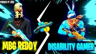 Playing 1 vs 1 Disability Gamer || Op Headshots || Must watch Gameplay 😎🎯🥀💻🇧🇩🇨🇳🇨🇯🇵🇳🇵🇮🇳