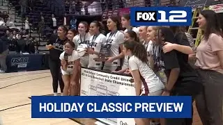 Oregon girls basketball champs ready to compete at the Pacific Office Automation Holiday Classic