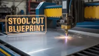 Easy DIY CNC Plasma Cutting Design Metal Stool Anyone Can Make!