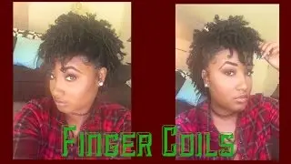 How To: Finger Coils/ Natural Hair