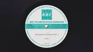 The Frankie Howerd Show 1 - BBC Transcription Service - CN 2013 - 134976
