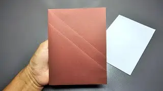 Mini origami envelope card tutorial, origami envelope card a4, easy origami gift card envelope