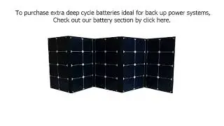 Special Discount on Aims Power 120W Portable Foldable Solar Panel & 10 Amp Charge Controller K