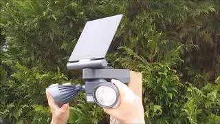 Pacific Accents Solar Double 10 Watt COB Spot Light from Flipo