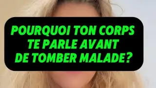 Écoute ton corps! Prends conscience !