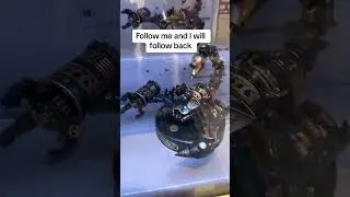 Steampunk insect models: a showcase of collectible figurines#steampunk #insects #models