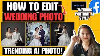 HOW TO EDIT WEDDING PORTRAIT AI PHOTO STYLE HOW TO EDIT TRENDING AI PHOTO USING GOOGLE GEMINI