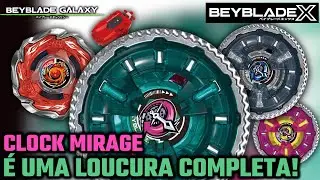 CLOCK MIRAGE &eacute; a nova loucura de BEYBLADE X!