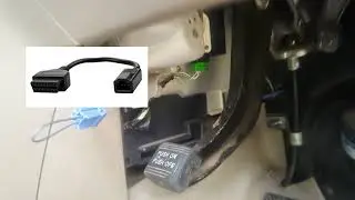 Honda Odyssey CR-V RHD 1996-2001 OBD connector and pulling error codes