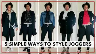 How To Style Joggers For Women Over 40 | Time With Natalie