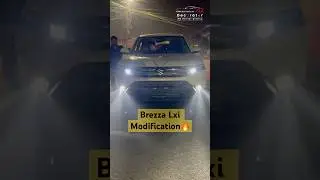 Best accessories for Brezza LXI #youtubeshorts #automobile #car #brezzamodified #brezzaaccessories