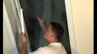 Монтаж жалюзи FAKRO AJP