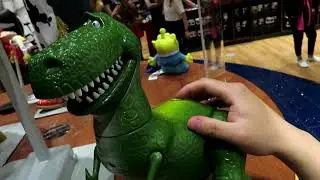 Toy Story 4 - Rex Dinosaur Talking Action Figure - Disney store