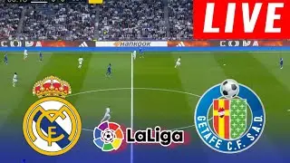 Real Madrid vs Getafe | LaLiga  LIVE🔥
