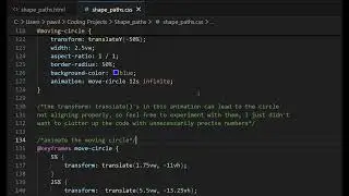 How to Make a Shape Paths Webpage using Html and Css