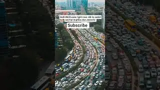 Gurgaon&rsquo;s jam-packed roads #gurgaon #road #traffic #car #jampacked #delhi #roadtraffic
