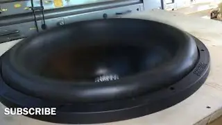 SUNDOWN NSV3 18 inch subwoofer on 4500 Watts