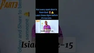 Signs a Door Is NOT From God | How to Discern Destiny Traps (Part 3)