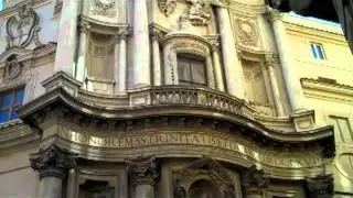 Quattro fontane, Rome, Italy.