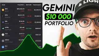 I Asked Google GEMINI: Build Me a $10K Crypto Portfolio!