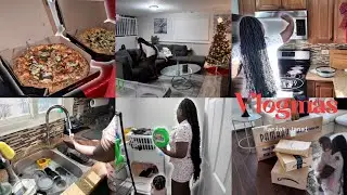 Vlogmas, день 9: Воскресная перезагрузка | Уборка, посылка и вечер пиццы