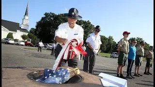 Flag Disposal Ceremony