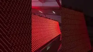 Monochrome Red LED Module Undergoing Aging Test