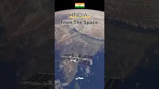 India from space | space | India | Live | NASA satellite image 2025 #shortsfeed