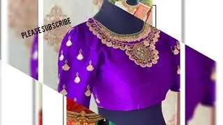Jewellery maggam work ( necklace design) blouses collection
