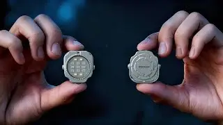 RODMAN ED08: Coin-Sized Titanium Flashlight with 5 Colors