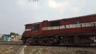 Alco twins WDG 3A  😍 disel loco shed maula ali