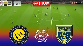 🔴LIVE : AL NASSR vs AL TAAWOUN - Saudi Pro League 2026 | Pes 21 Simulation Gameplay