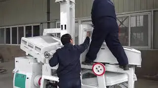 SMALL RICE MILL | HOW TO INSTALL A COMBINED RICE MILLING MACHINE