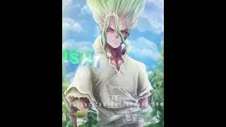 Ishigami Senku edit! 🩶 #ishigamisenku #drstone #edit #short