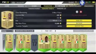 FIFA 17 Ultimate team trading mass bidding method! #7 BEST PROFIT SO FAR BEST PLAYERS TRADE! HD