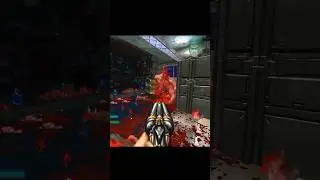 Pinky eating an Imp | Doom 2 & Project Brutality #doom #doom2 #projectbrutality #doommods