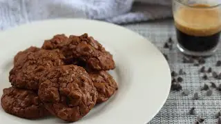 Brownies fudgy chocolate Cookies recipe homemade by ItalianCakes