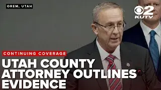 IN DEPTH: Utah County Attorney outlines evidence linking Tyler Robinson to Charlie Kirk killing