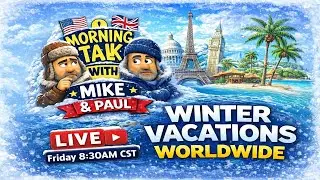 Morning Talk With Mike & Paul | Winter Vacations Worldwide | #coldorwarm