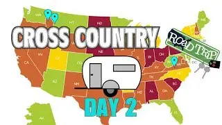 Cross Country Road Trip Day 2 - Indiana to Minnesota / Jackson MN KOA