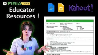 Educator Resources EXPLAINED | Firia Labs (Outdated version)