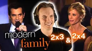 *SHE THOUGHT HE'D FLOP!!* Modern Family S2 Ep: 3 & 4 | First Time Watching