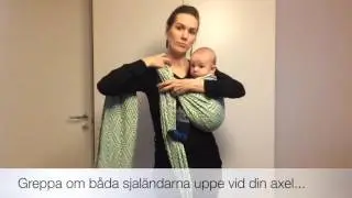 Att f&aring; upp barnet p&aring; ryggen: H&ouml;ftskuff