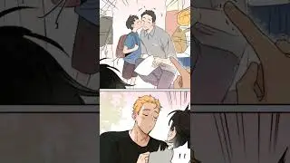 papa wolf and the puppy.... are emotions 🐺🐶💐🌸✨✨✨🪐💫⭐#manhwa #puppy #wolf #bts #trending